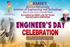 ENGINEER'S DAY CELEBRATION - 2019